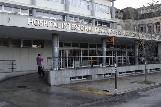 El bebé de 7 meses fue llevado al Hospital de Niños de La Plata