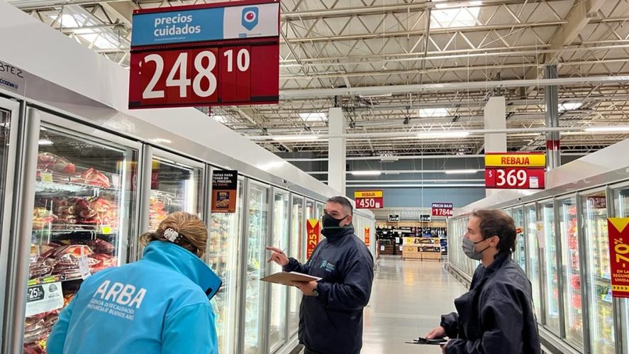 ARBA lleva adelante fiscalizaciones en grandes cadenas de supermercados