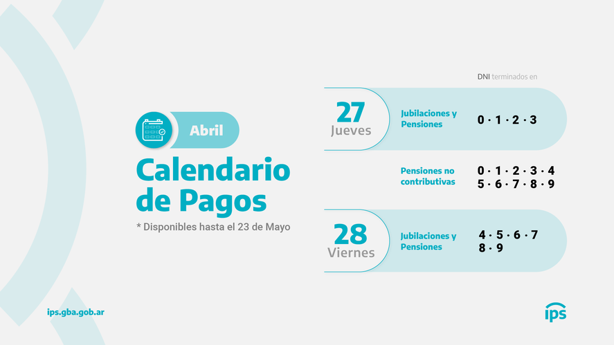 Ips Cronograma De Pagos De Abril 2023 Infocielo 6620