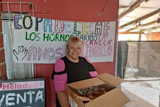 Las internas donaron las tortas a un merendero de la localidad de Los Hornos