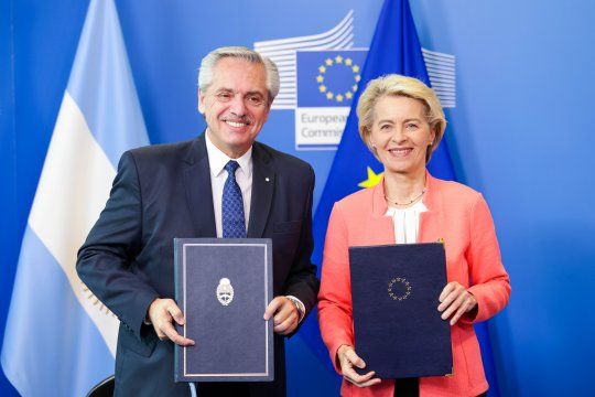 alberto fernandez firmo un memorandum de cooperacion energetica con la union europea