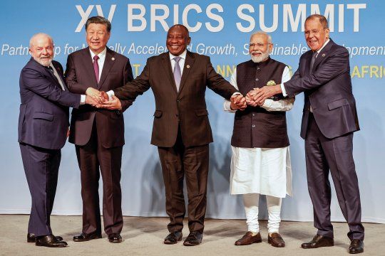 Sudáfrica fue el país anfitrión de la XV cumbre de los BRICS.
