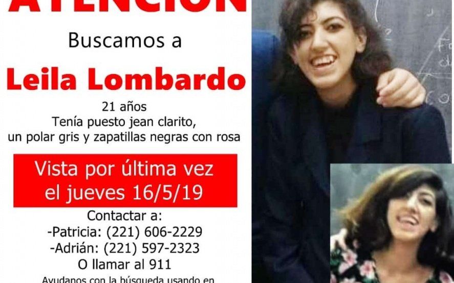Encontraron en Entre Ríos a Leila, la joven estudiante platense desaparecida hace dos semanas