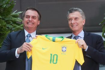 Mauricio Macri expresó su apoyo a la selección de Brasil en Qatar