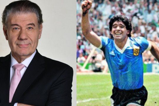 Víctor Hugo Morales recordó y homenajeó a Diego Armando Maradona. 