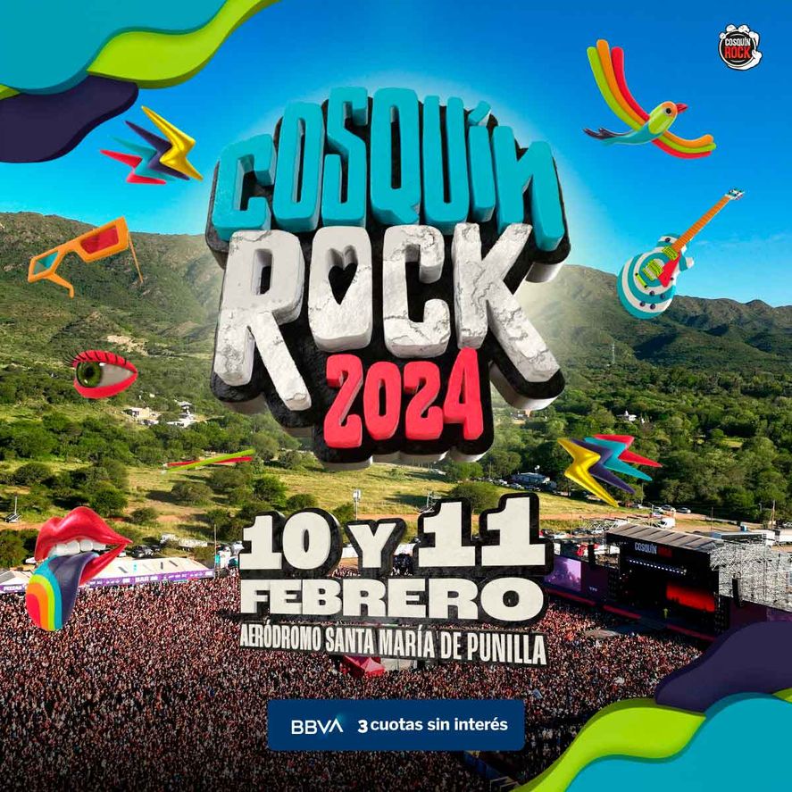 Todo en marcha para la manija del festival más grande de Argentina: Cosquín Rock 2024 ya tiene su preventa en la calle