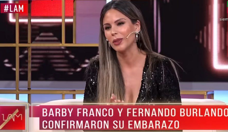 Barby Franco dijo que tiene intenciones de comerse la placenta de su bebé