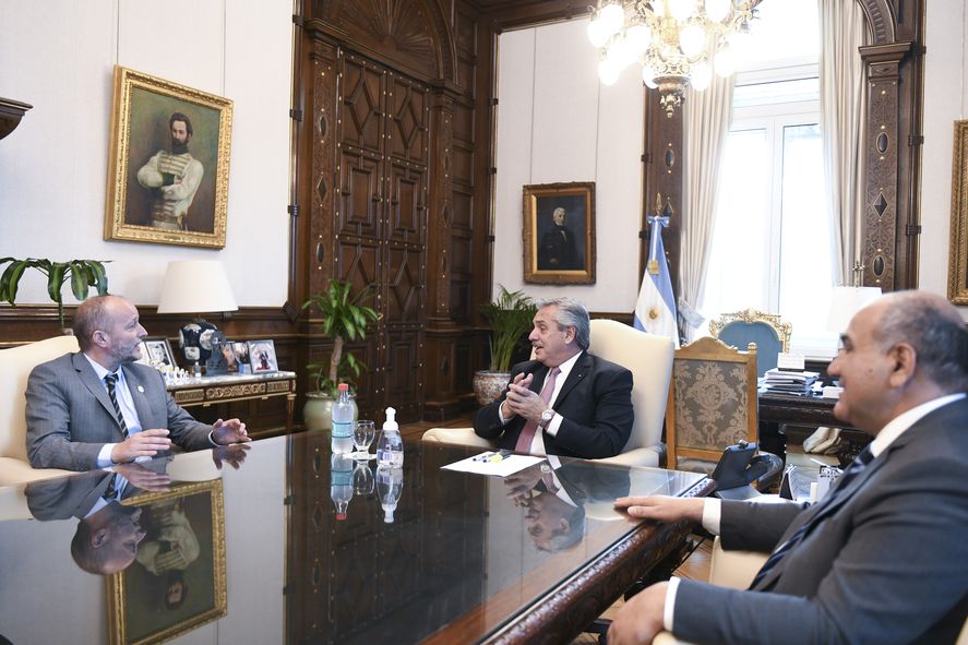 Alberto Fernández se reunió con Martín Insaurralde