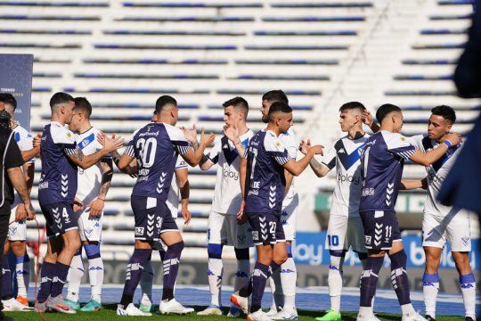 Gimnasia igualó 1-1 frente a Vélez en la fecha 13 de la Liga Profesional (Foto: prensa GELP).