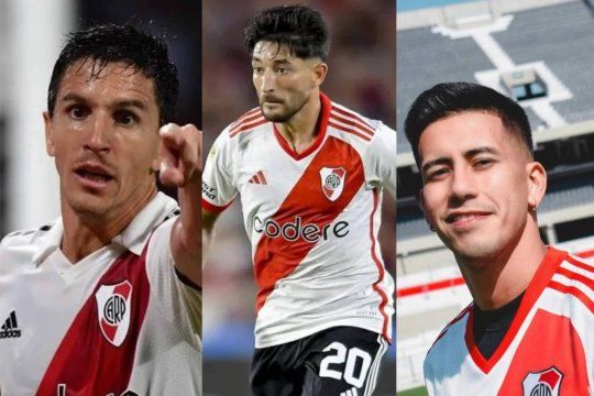 Nacho, Casco y Meza, los tres ex Gimnasia que enfrentarán a Estudiantes hoy con River