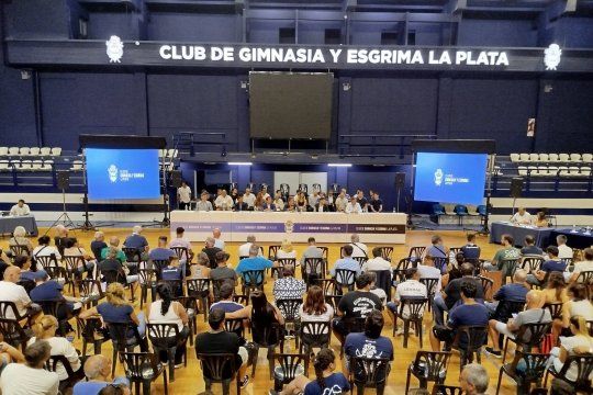 Gimnasia llevó a cabo una nueva Asamblea General Ordinaria.