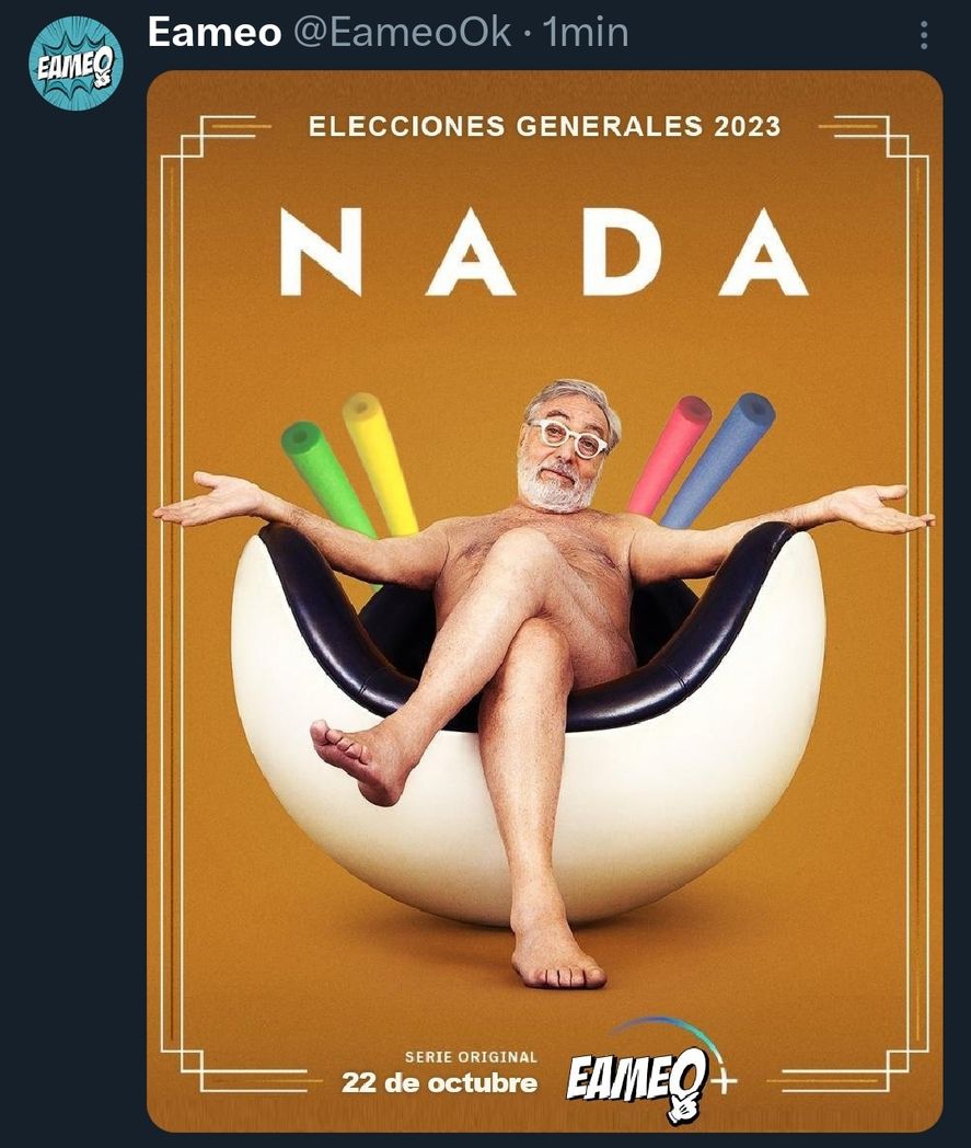 Por supuesto que las creaciones de Eameo no podían faltar dentro de los memes por las elecciones que inundaron las redes sociales 