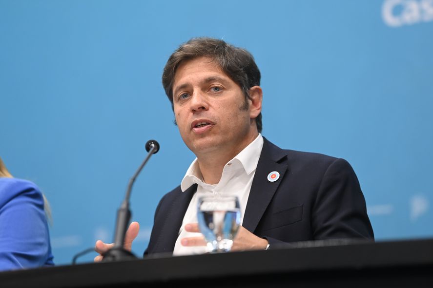 Axel Kicillof respaldó el paro universitario.