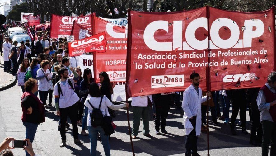 Cicop continúa con el reclamo por mejoras salariales