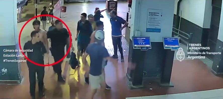 Un joven fue detenido en la estación de trenes de Lanús tras robar un celular
