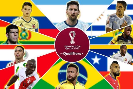Las estrellas de Sudamerica buscan su luagar en el Mundial de Qatar 2022.