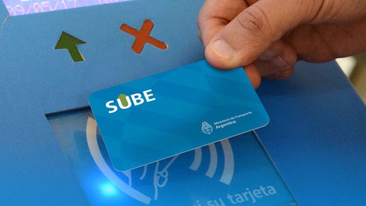 Aumenta el precio de la tarjeta SUBE: ¿cuánto sale y dónde comprarla? |  Infocielo