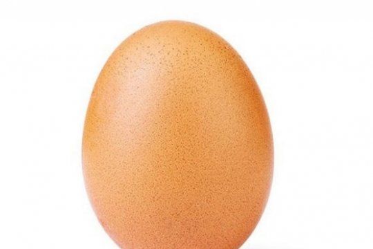 insolito: furor por un huevo que logro el record de ?me gusta? en instagram