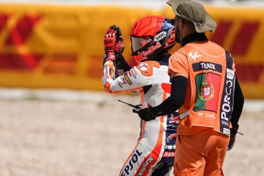 Marc Márquez y el pedido de disculpa tras su accidente en Portugal. MotoGP