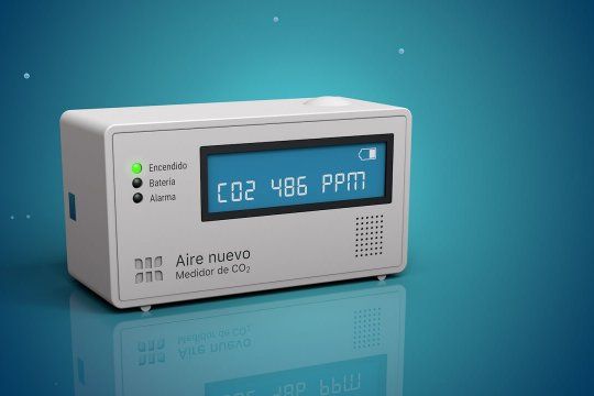 Los medidores de dióxido de carbono permiten controlar la pureza del aire y evitar los contagios de coronavirus.