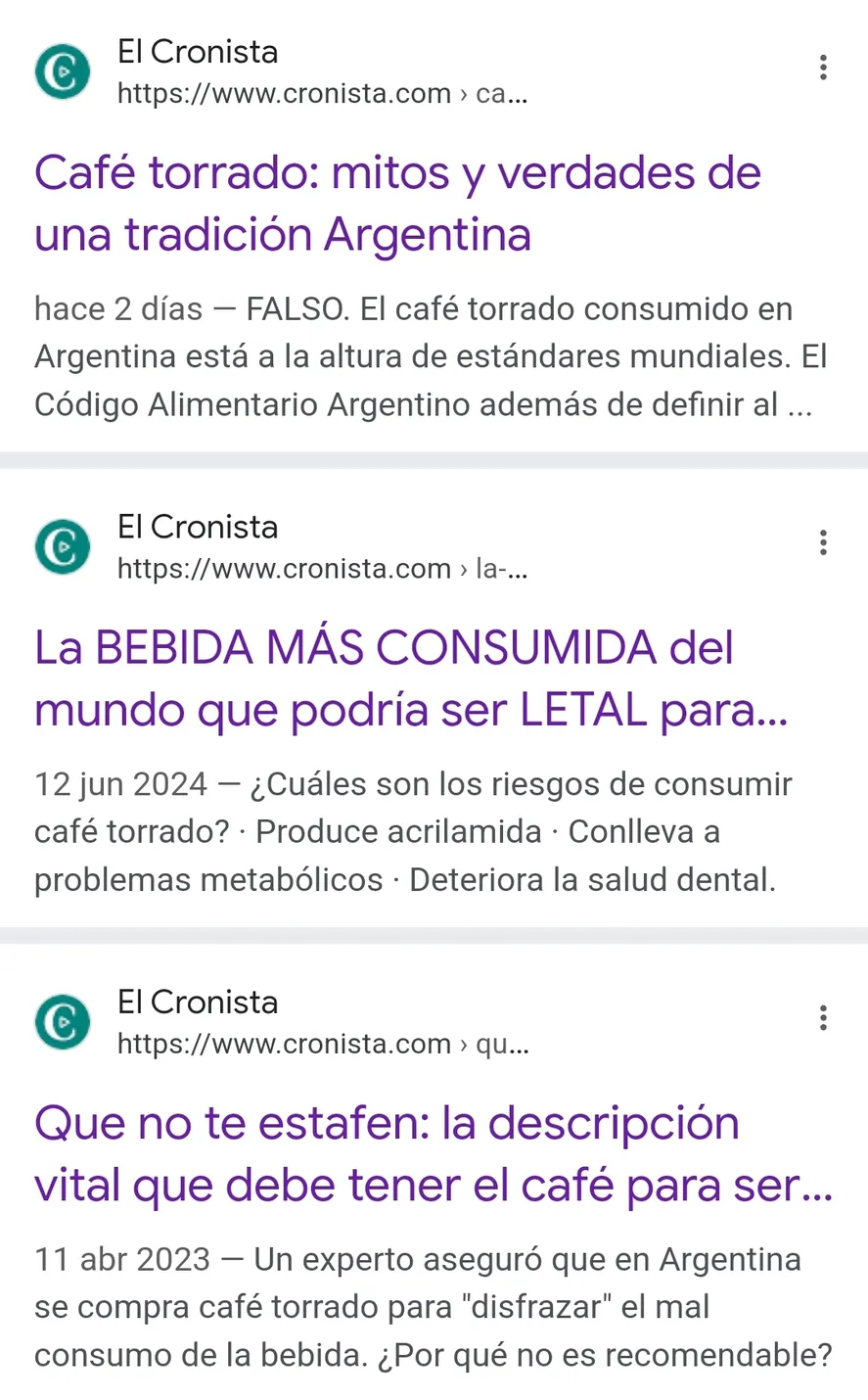 Un antes y un después en la opinión de algunos medios sobre un tema puntual como es el café torrado ¿Qué pasó para este repentino cambio de opinión?...es muy imaginable