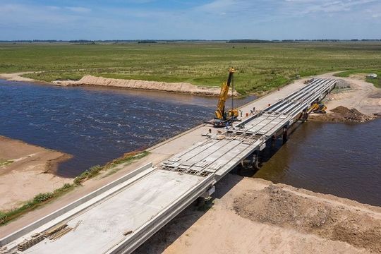 Provincia licitó la construcción de puentes en el Río Salado