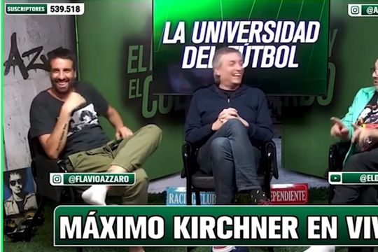 maximo kirchner: su historia con gimnasia y los recuerdos de ir al bosque con su abuela