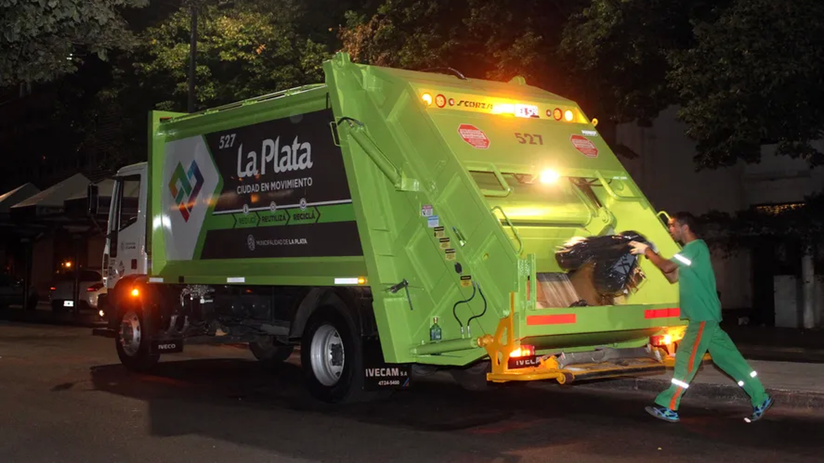 La Plata: ¿Cómo funcionará la recolección de residuos durante el finde XXL?  | Infocielo