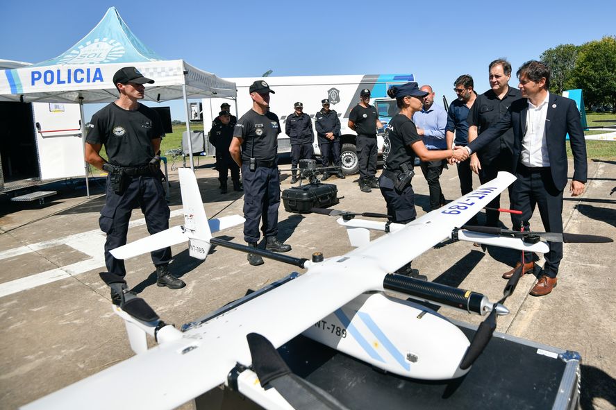 La Provincia incorporó nuevo equipamiento a la Policía Rural bonaerense.
