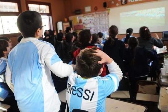 La Provincia adapta los horarios de clases para que los chicos vean el mundial