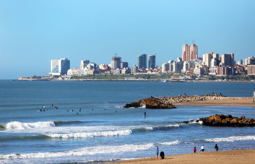 Mar del Plata es una de las ciudades más elegidas para vacacionar en verano. 