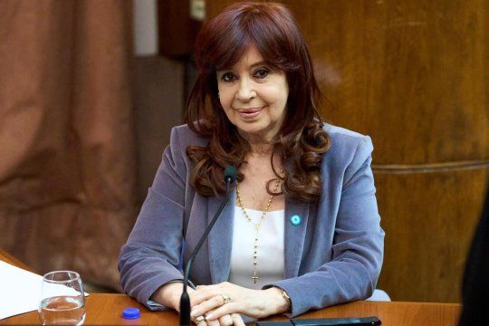 Cristina Kirchner durante el juicio 