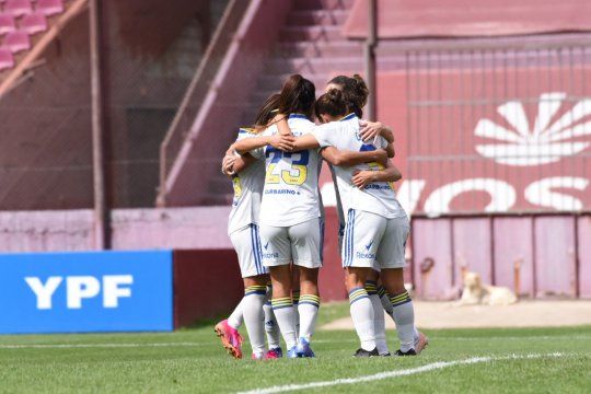 Boca aplastó a Lanús en la cuarta fecha del Torneo Clausura del fútbol femenino. (Foto: Prensa Boca)