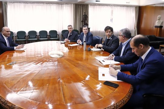 Silvina Batakis recibió a Axel Kicillof y otros gobernadores