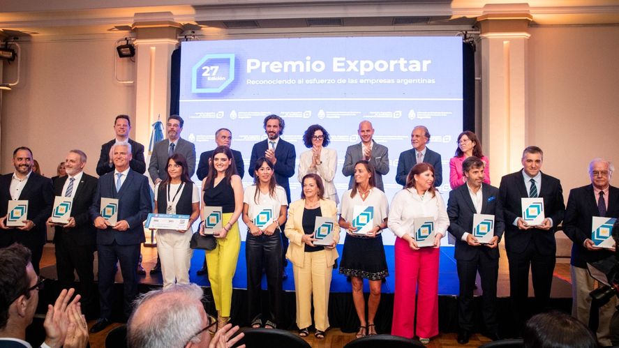 Santiago Cafiero premió a empresas exportadoras argentinas