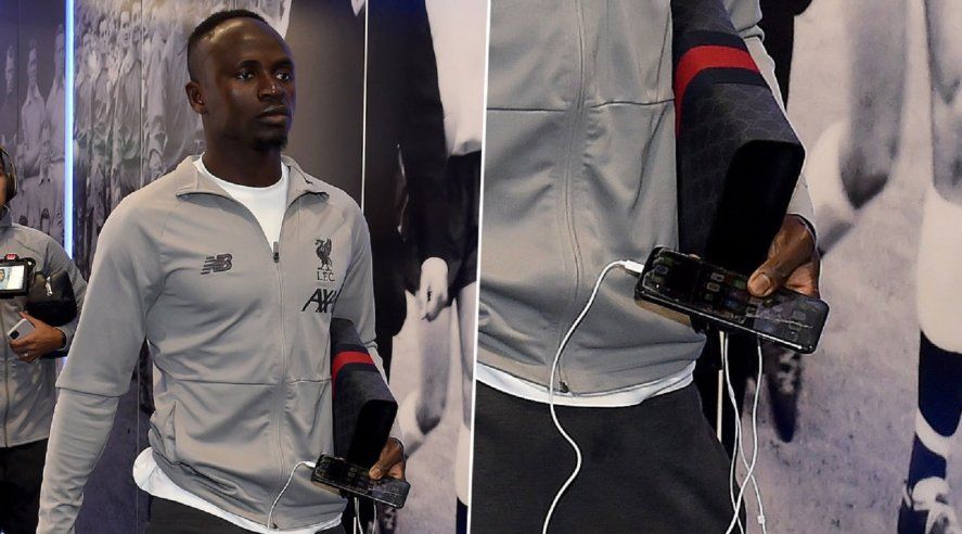 Sadio Mané, estrella de Senegal y del Liverpool, en aquel episodio del celular roto. Fútbol