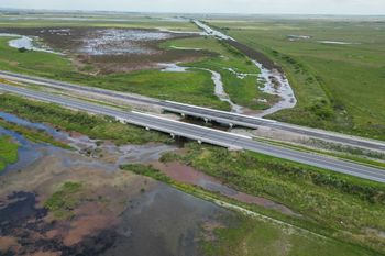 Se habilitó al tránsito un puente clave para llegar a Pinamar y Villa Gesell