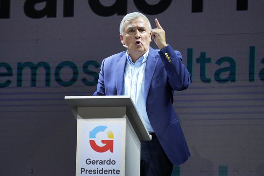 Gerardo Morales se lanza como candidata a Presidente