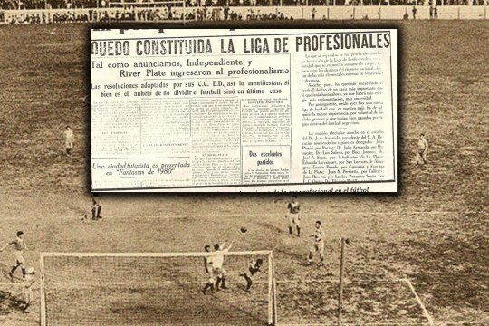El fútbol argentino cumple 90 años en el profesionalismo.
