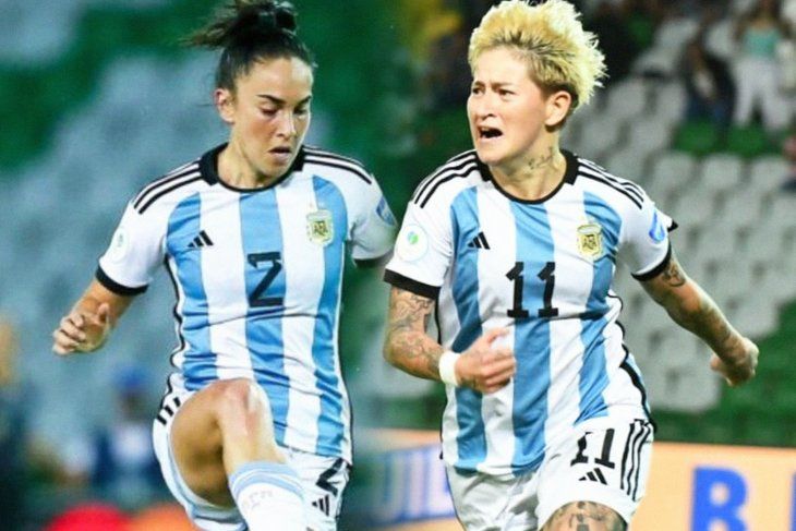 Agustina Barroso y Yamila Rodríguez representan a Argentina en el XI ideal de la Copa América Femenina 2022.