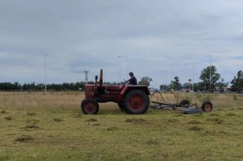 Intendentes bonaerenses salen a cortar el pasto en las rutas nacionales y exponen el abandono de Vialidad