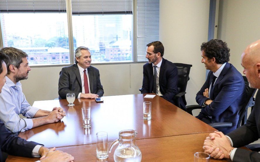 Alberto Fernández recibió a los directivos franceses de Carrefour en el marco de su Plan Argentina contra el Hambre