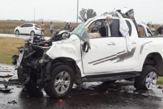 Ruta 7: trabajadores municipales murieron tras un accidente en San Andrés de Giles