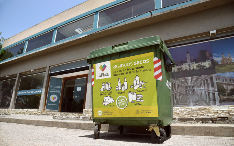 Mejoró la separación de residuos en La Plata con la cuarentena: “La gente recicló muchísimo más”