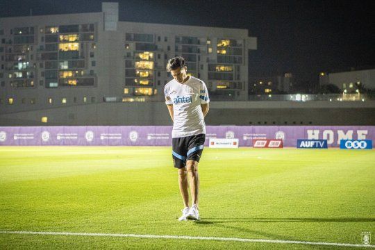 Diego Alonso, entrenador de la Selección Uruguay en el Mundial Qatar 2022