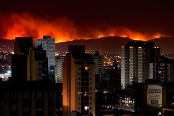 Mirá las imágenes de los incendios en Córdoba.