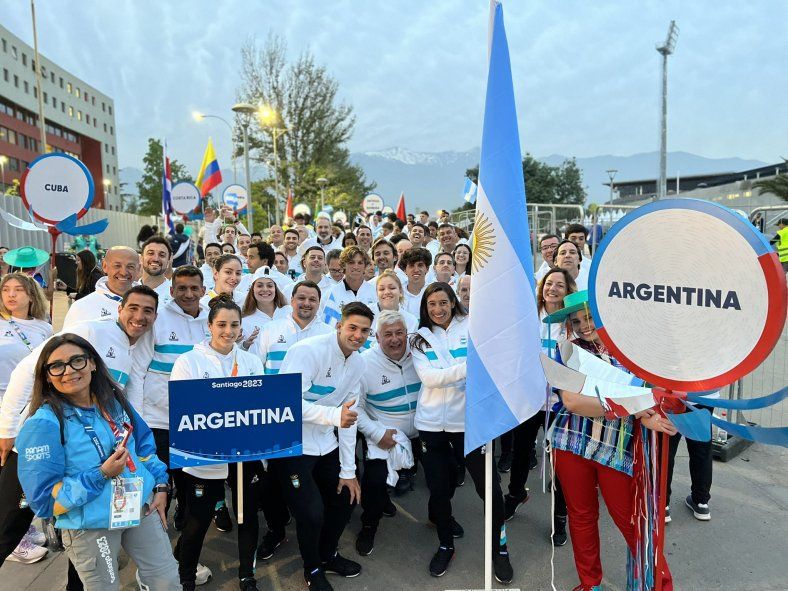 Delegación Argentina en los Juegos Panamericanos Santiago 2023