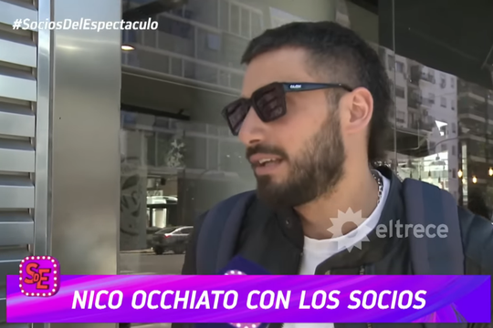 Nico Occhiato habló sobre la salida de Belu Lucius de Luzu TV