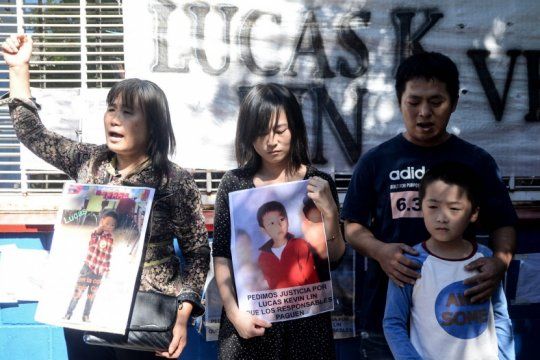 familiares y allegados del nene ahogado marcharon para pedir que encarcelen a los responsables