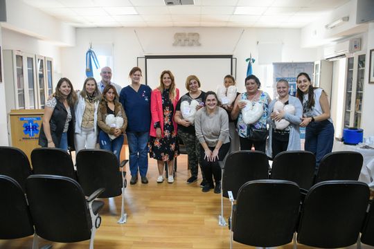 presas confeccionaron almohadones para pacientes de tres hospitales bonaerenses que transitan cancer de mama